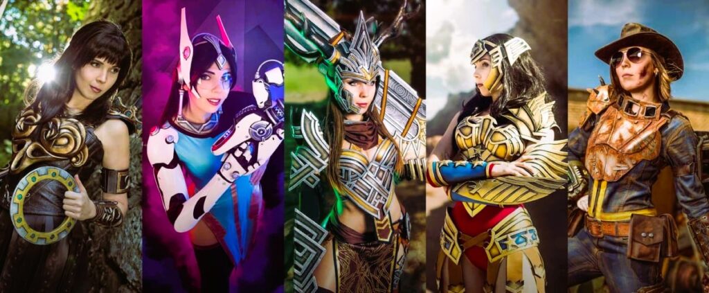 Games cosplay